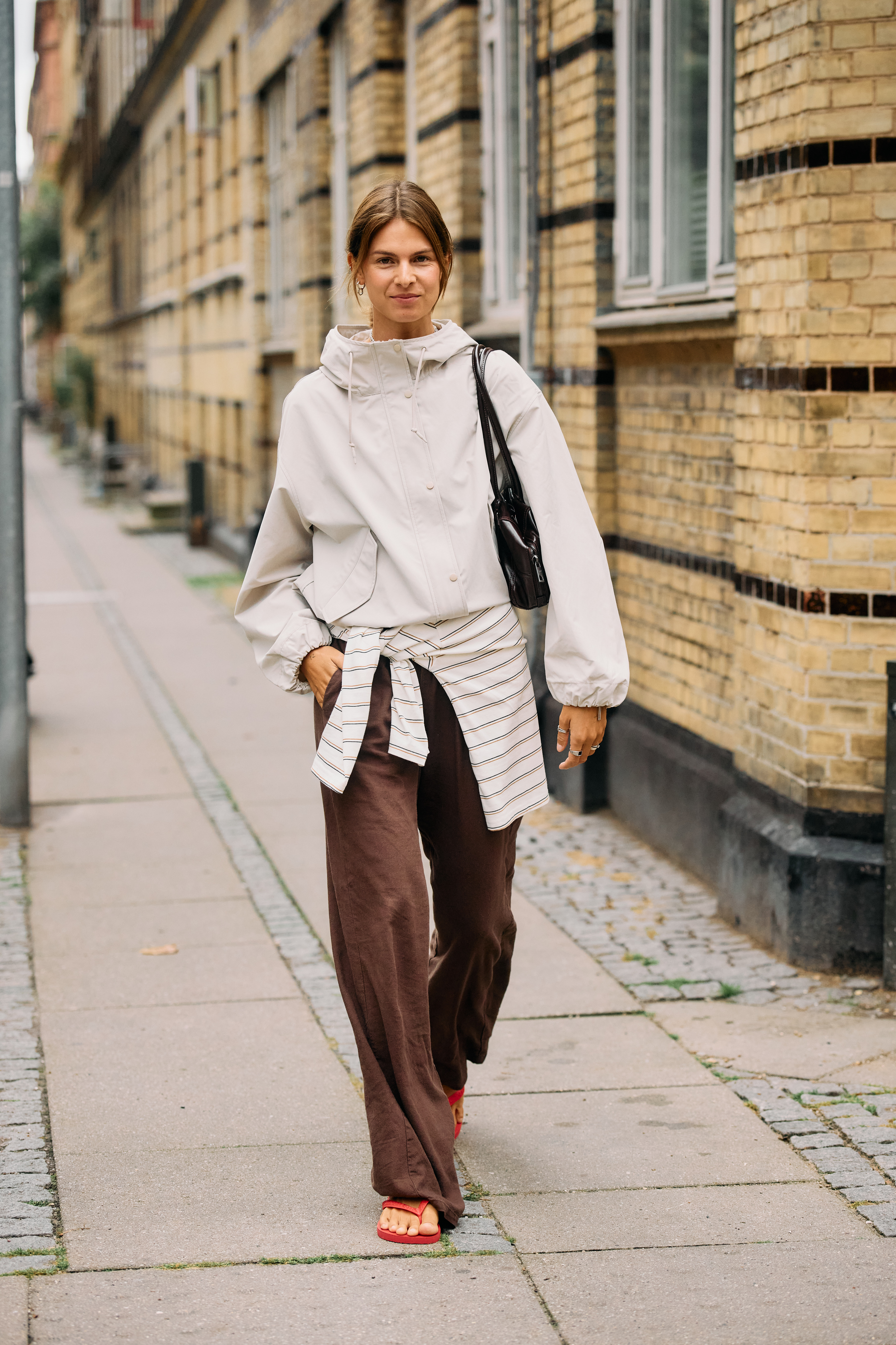 Copenhagen Fashion Week street style.