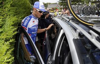 Tom Boonen dropped out of the race after suffering a concussion on stage 6
