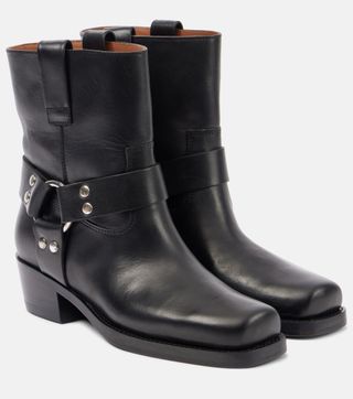 Paris Texas, Roxy 45 Leather Biker Boots