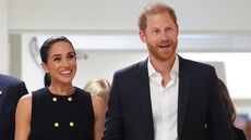 Meghan, Duchess of Sussex and Prince Harry, Duke of Sussex visit the Royal Children's Hospital on April 14, 2026