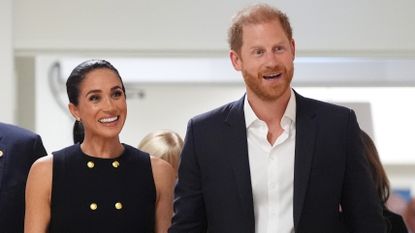 Meghan, Duchess of Sussex and Prince Harry, Duke of Sussex visit the Royal Children's Hospital on April 14, 2026