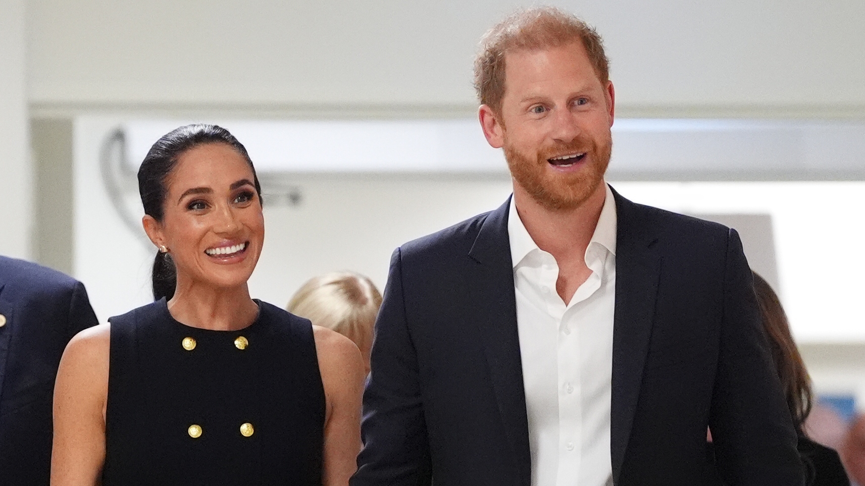 Meghan, Duchess of Sussex and Prince Harry, Duke of Sussex visit the Royal Children's Hospital on April 14, 2026