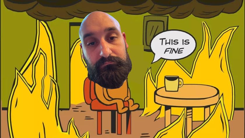 This is fine meme edit