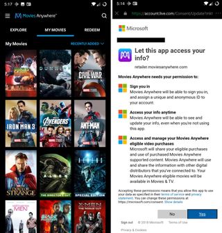 Movies Anywhere Account Link
