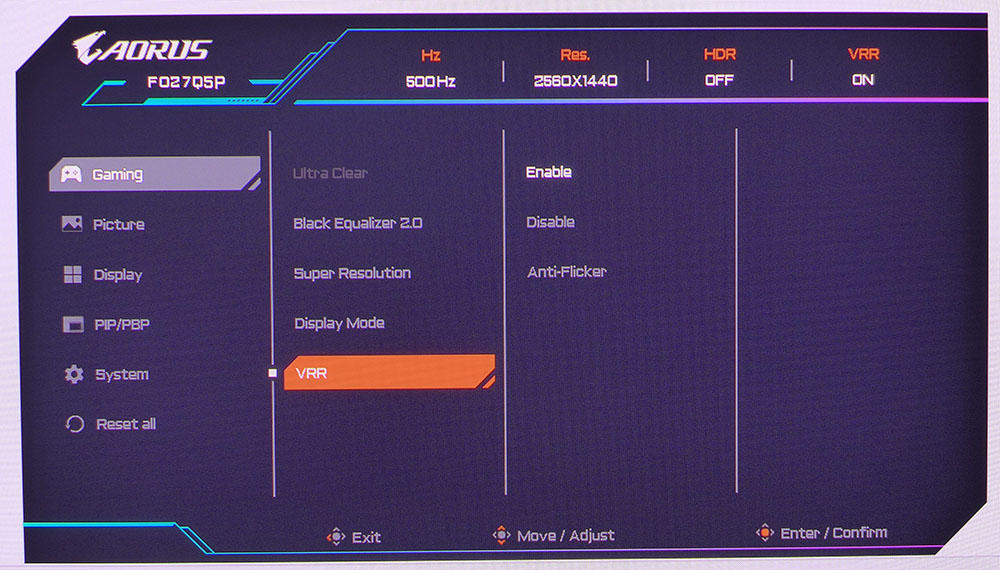 Gigabyte Aorus FO27Q5P