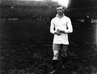 Tottenham's Jimmy Dimmock in April 1921.