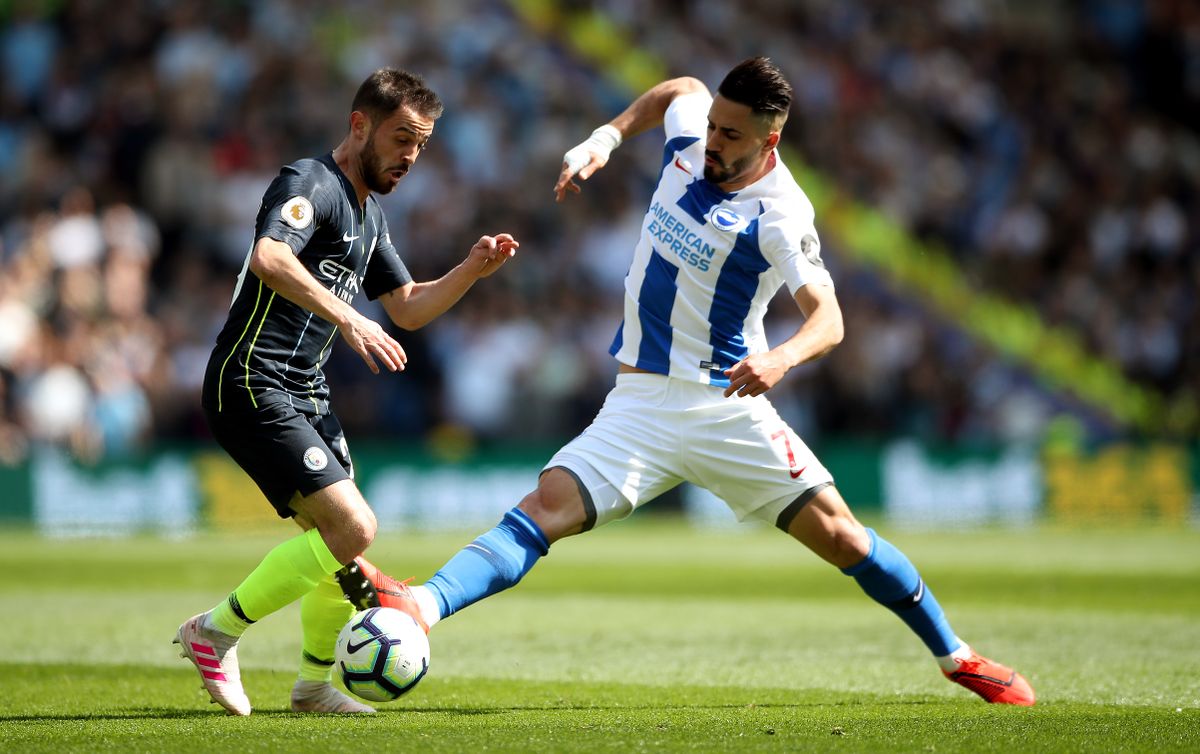 Brighton and Hove Albion v Manchester City – Premier League – AMEX Stadium