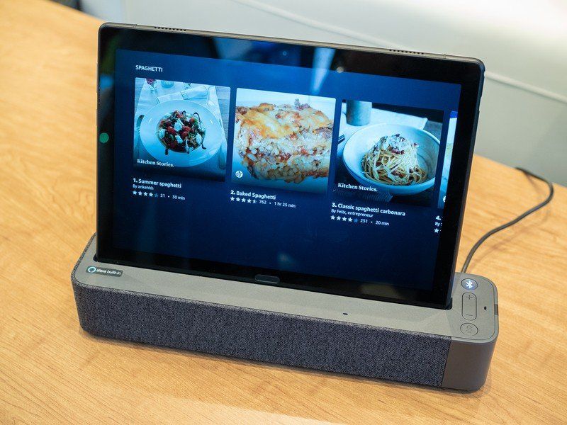 Lenovo Smart Tab with Amazon Alexa