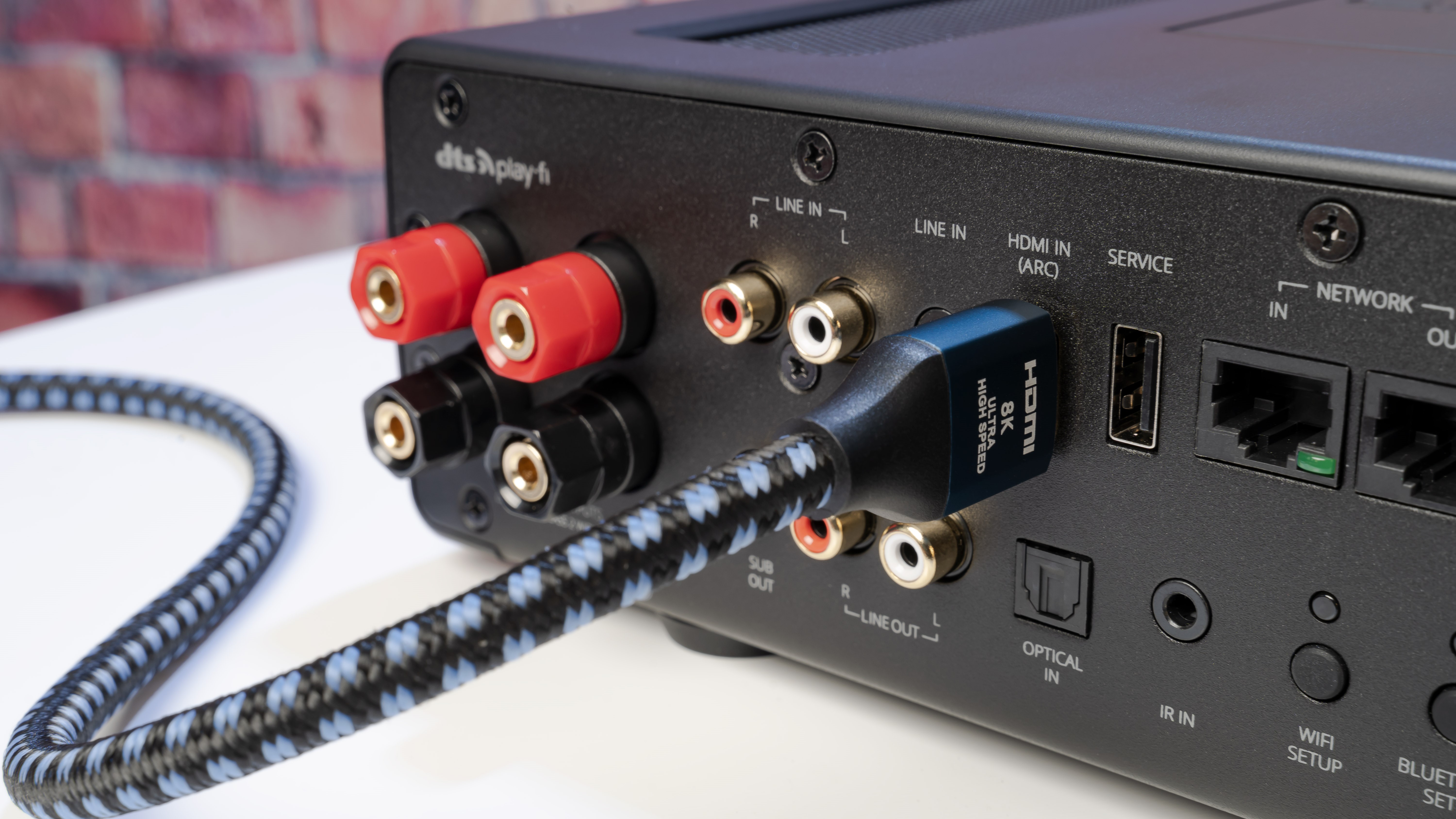 SVS Prime Wireless Pro SoundBase's rear panel connections