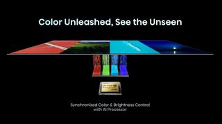 Hisense RGB MiniLED evo promotional image