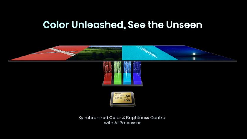 Hisense RGB MiniLED evo promotional image