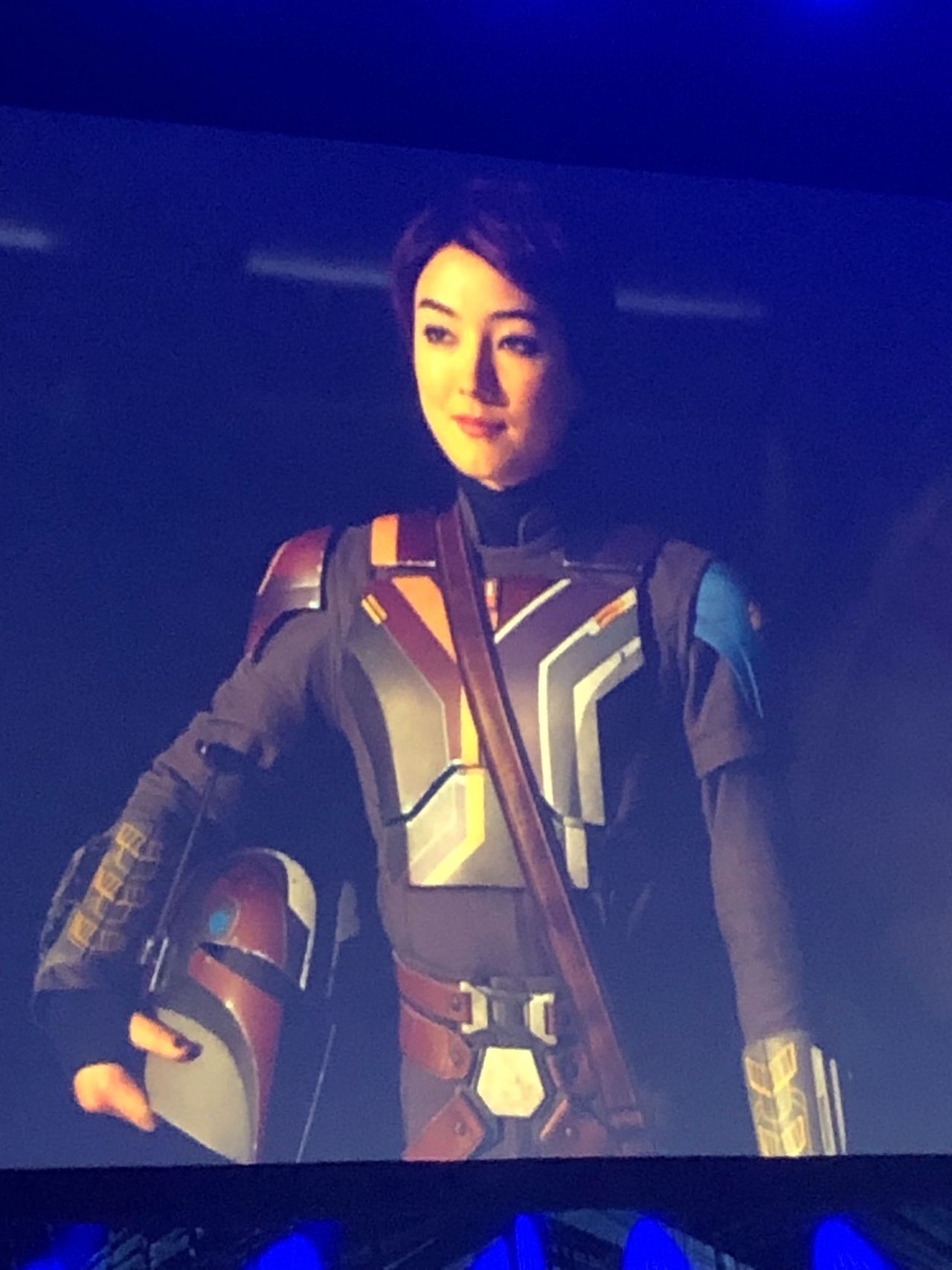 Sabine in Ahsoka's first look from Star Wars Celebration