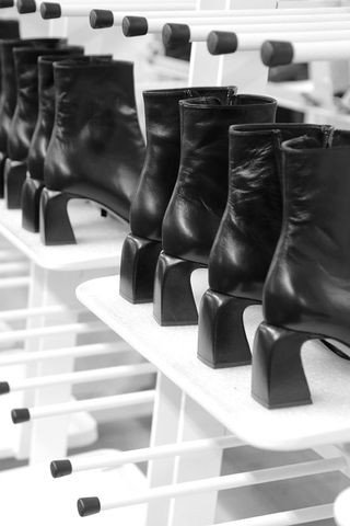 The making of Manu Atelier’s Chae boot’s sculptural heel