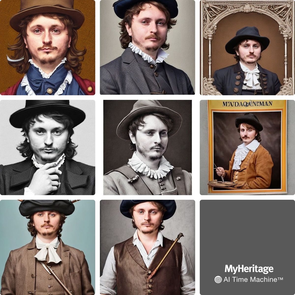 MyHeritage AI Time Machine
