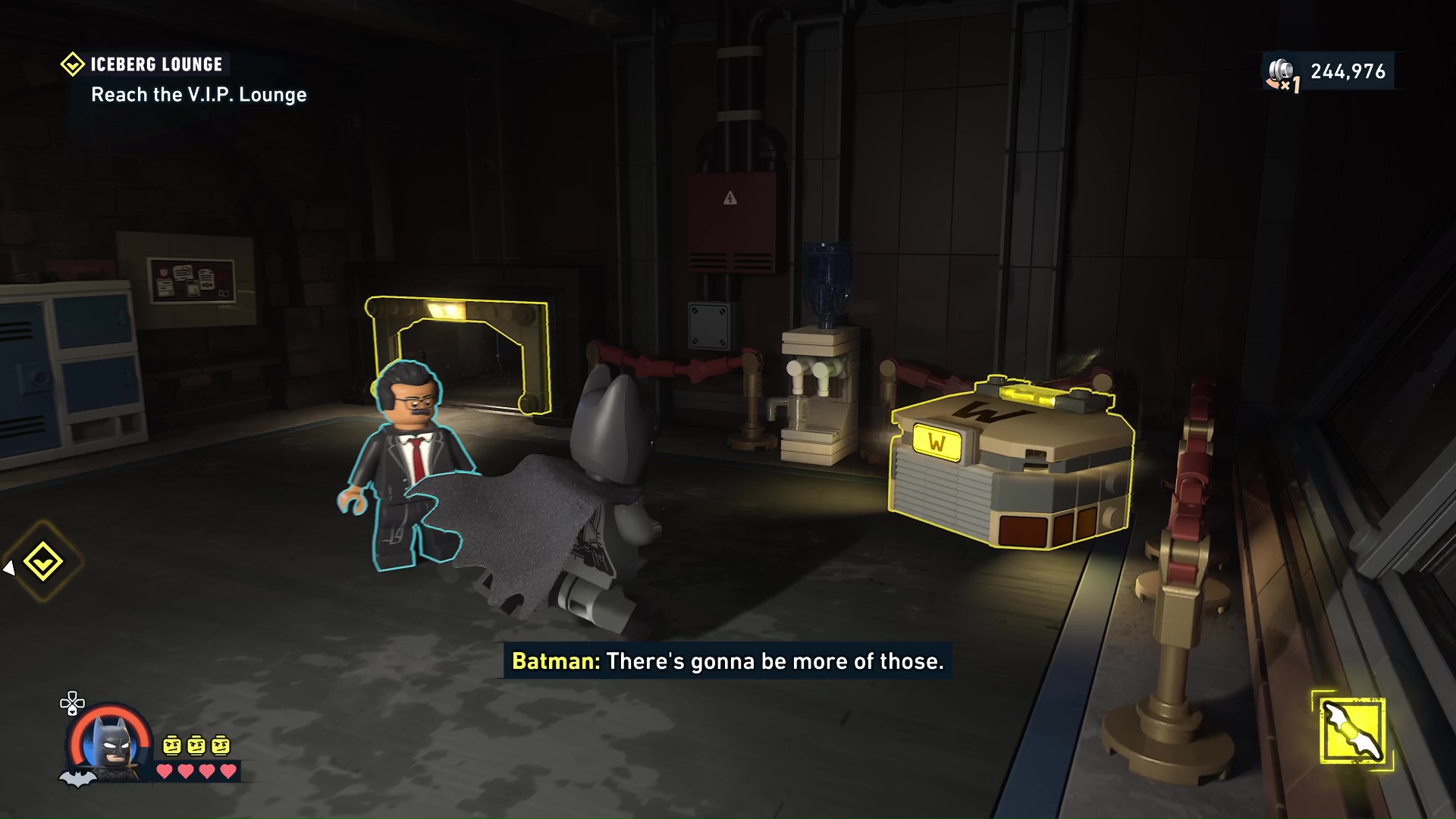 Iceberg Lounge Collectibles in Lego Batman Legacy of the Dark Knight