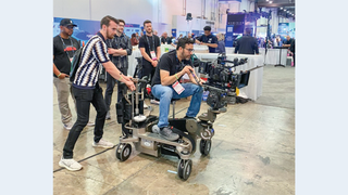 Show attendees can get hands-on with the latest equipment.