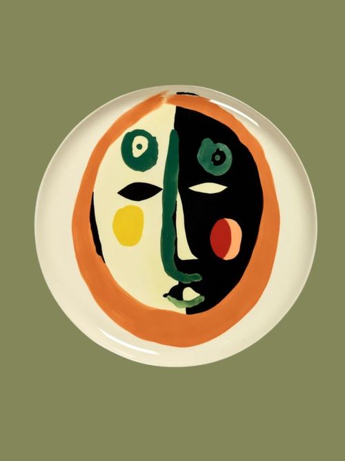 Ottolenghi Feast Face 1 Serving Plate