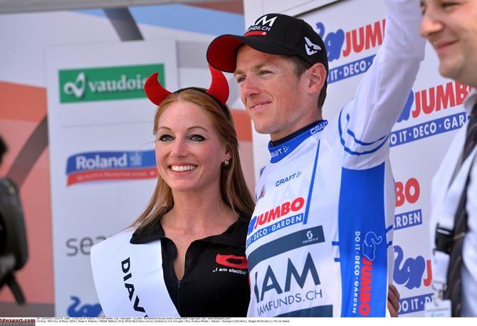 IAM Cycling's Mathias Frank is the best Swiss rider