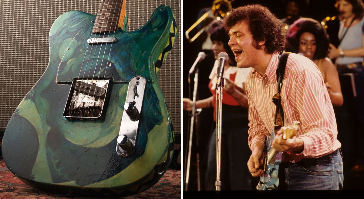 Mike Bloomfield&#039;s 1966 Custom Painted Fender Telecaster: the blues pioneer&#039;s legendary Tele has had a story to tell, having been hidden in a closet for decades, but it is now on sale at Carter Vintage Guitars for a cool $235,000