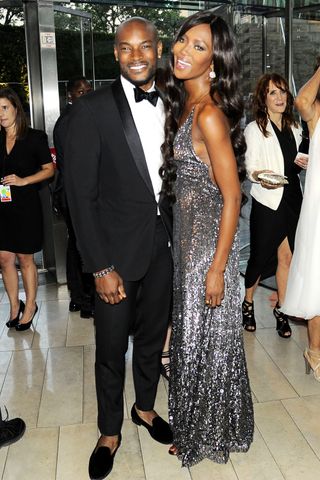 Tyson Beckford and Naomi Campbell At The CFDA Fashion Awards 2014