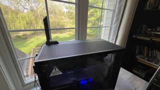 A NZXT Player PC (5070 Intel Edition) sitting on a desk