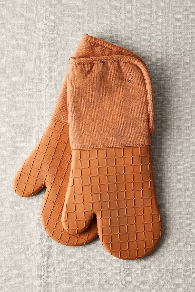 Five Two by Food52 Silicone Oven Mitt Set