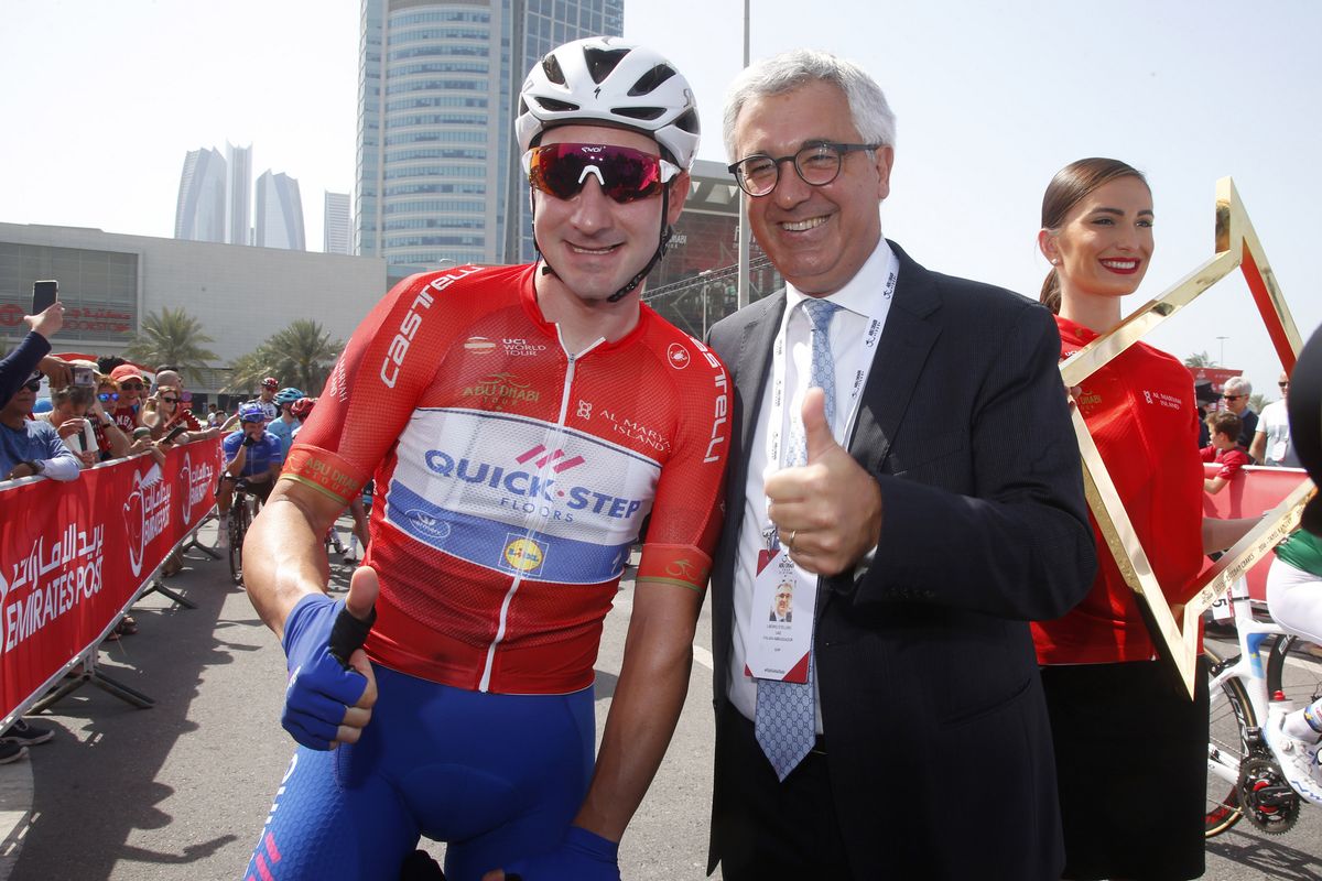 Thumbs up from Elia Viviani