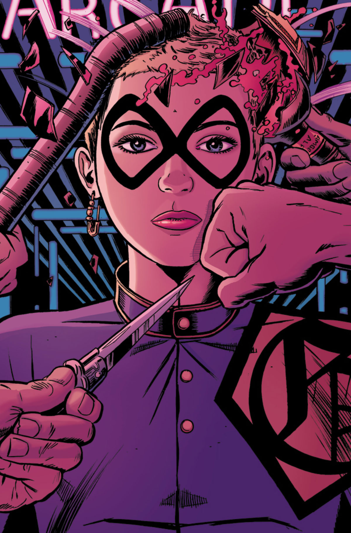 'Gotham Girl: Kesintili' yazısız sayfa