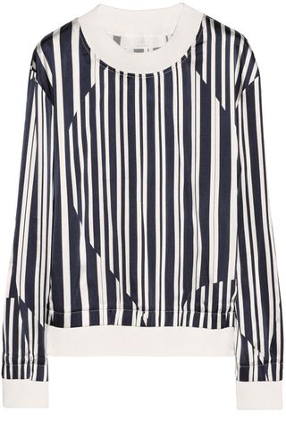 Takoon Addition Striped Satin Top, £320