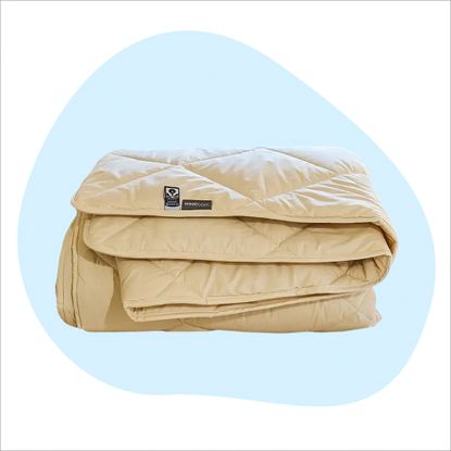 The best duvet Ideal Home has tested ona blue background