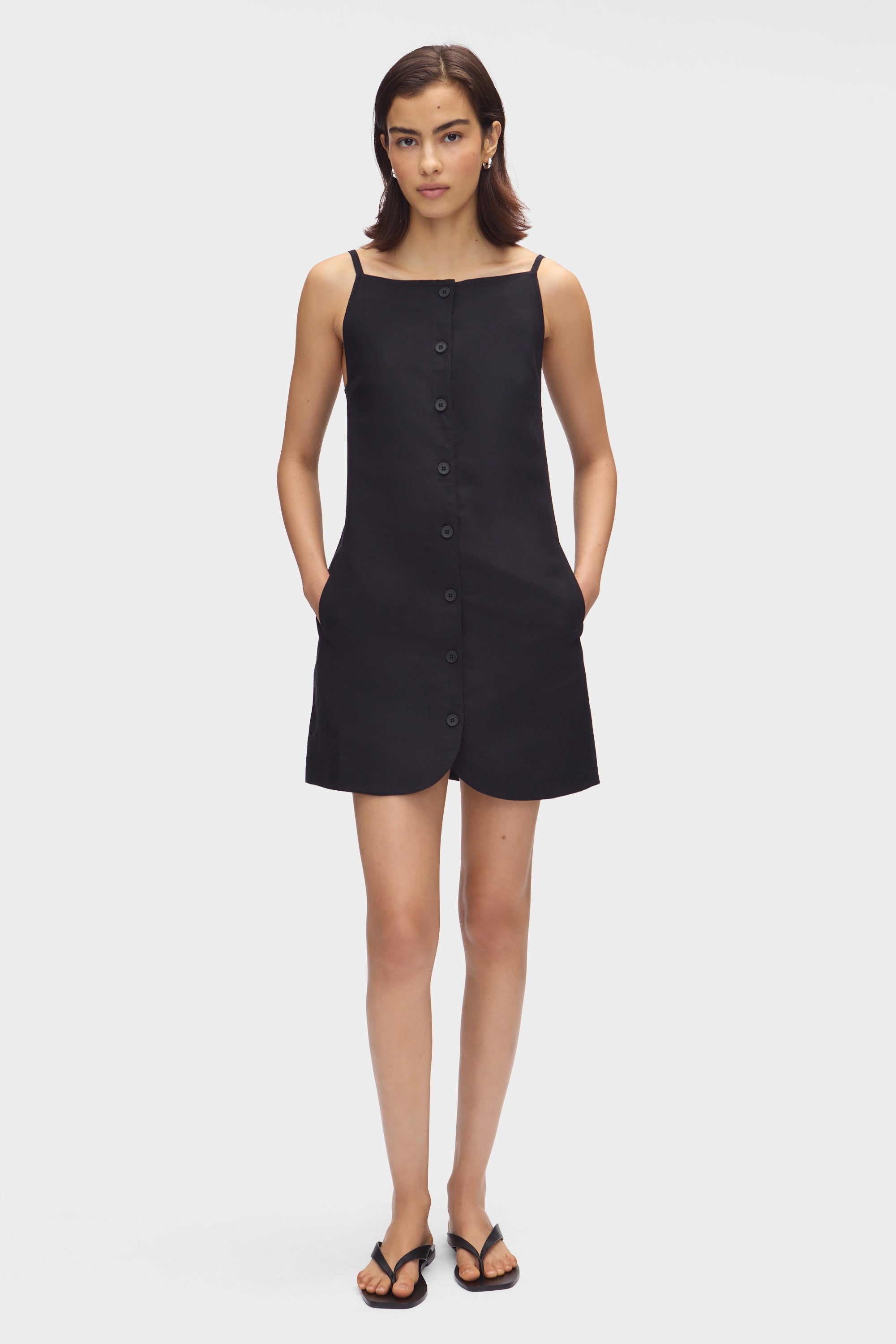 Ozzy Linen Mini Dress