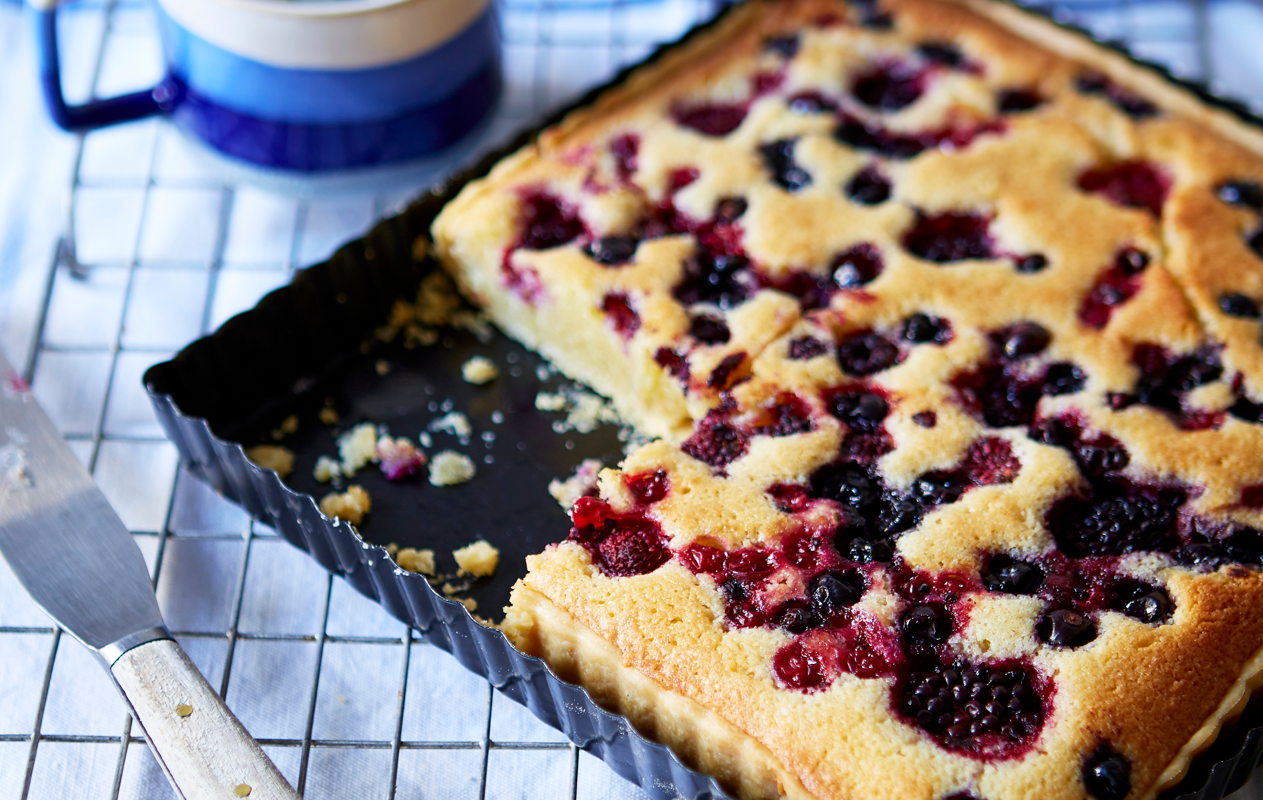 Frozen berry frangipane recipe