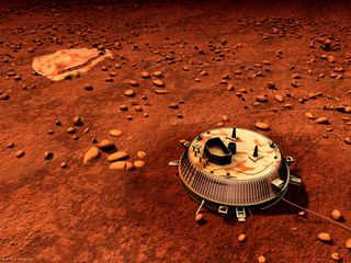 Huygens Landing Site on Titan