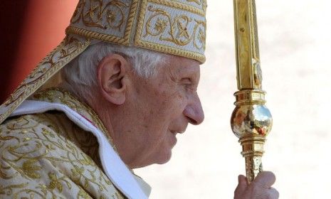 Pope Benedict XVI is pictured in Vatican City, he has been under much scrutiny due to recent scandals, coined as &amp;quot;Vatileaks&amp;quot;.