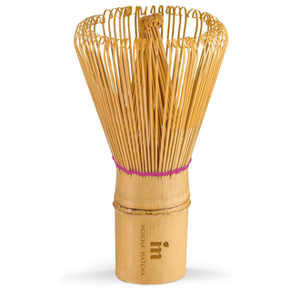 bamboo whisk used for making matcha green tea