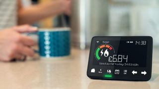 Shell Energy review: Smart meter showing daily energy cost