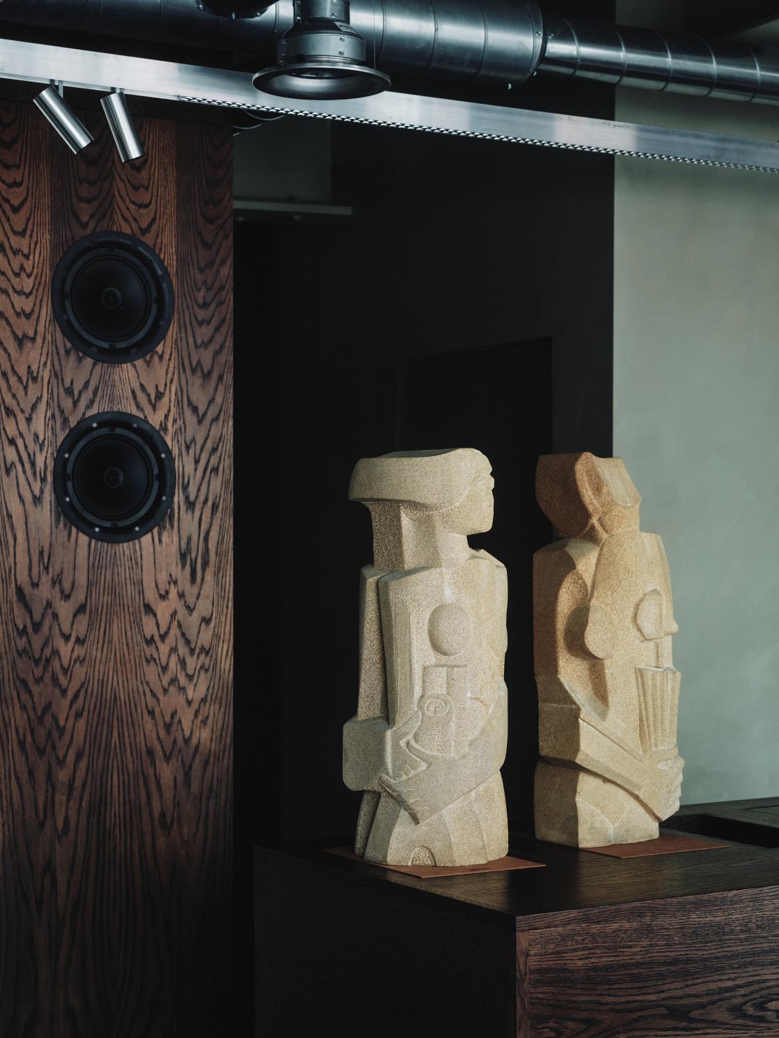 contemporary optician store