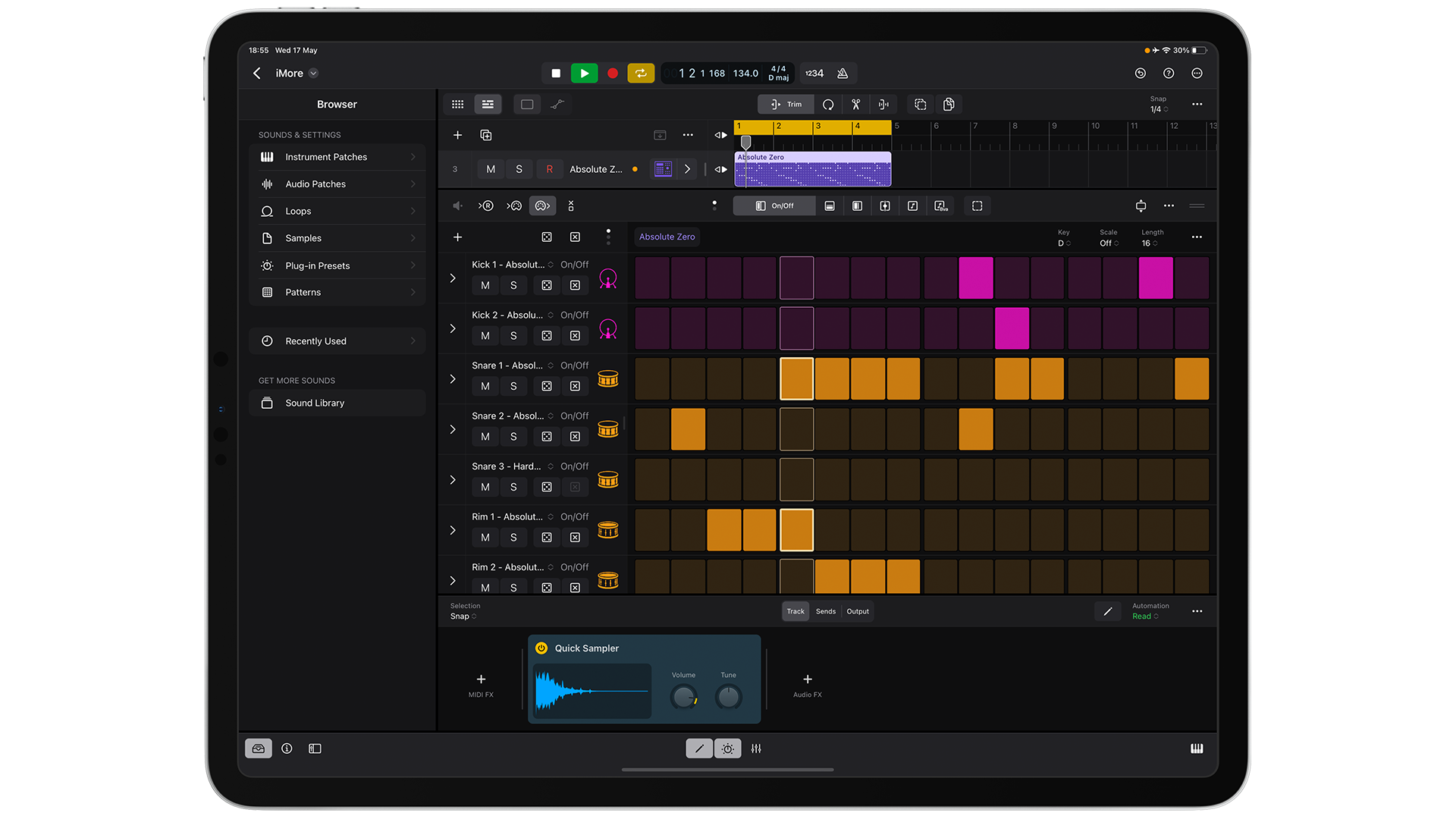 Logic Pro on iPad overview