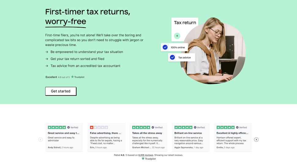 TaxScouts website screenshot