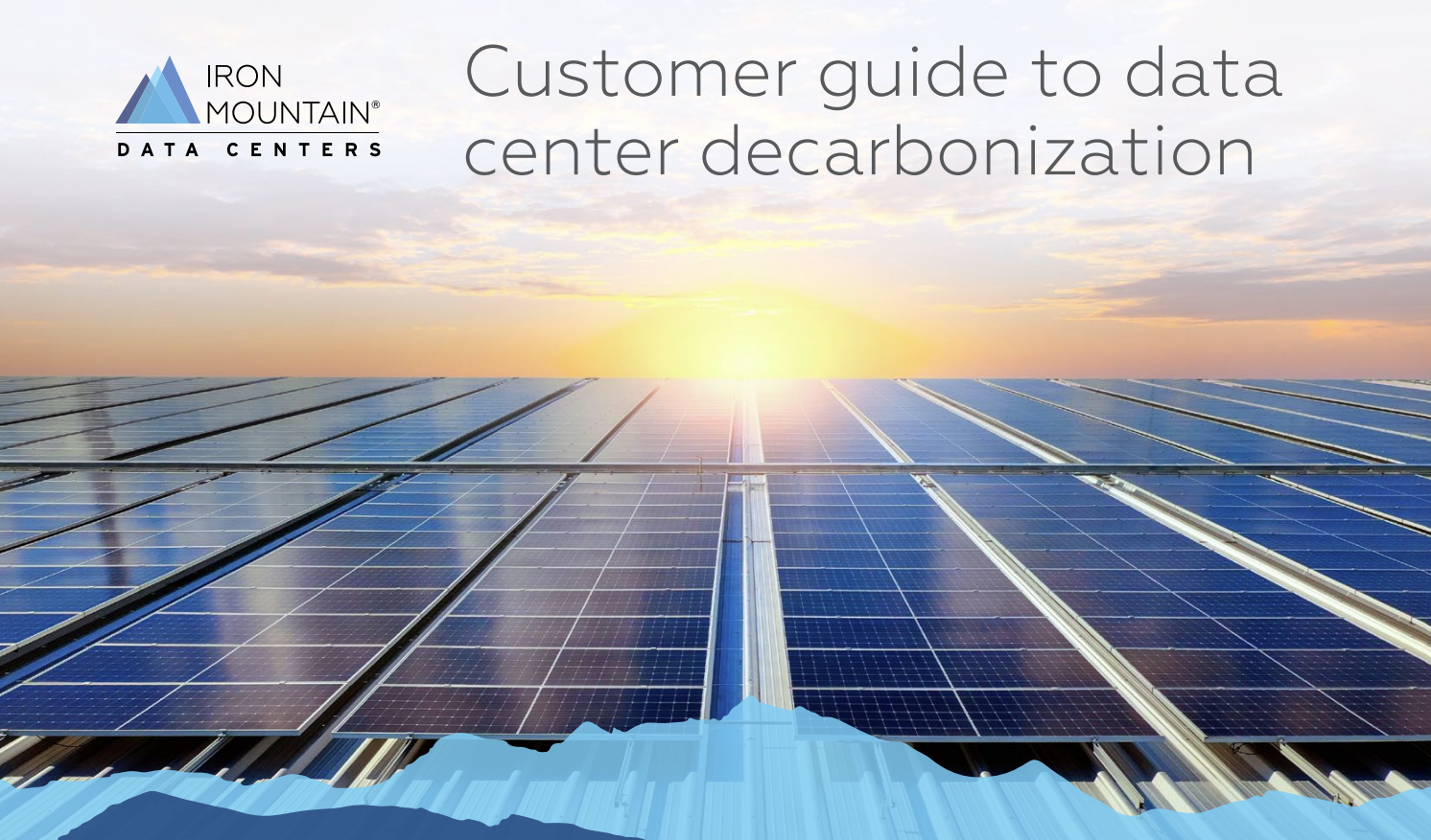 Customer guide to data center decarbonization