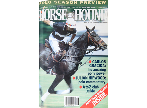 Carlos was a cover star of Horse &amp;amp; Hound in 1995