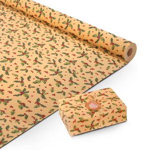 Kraft & Co Wrapping Paper Roll 17.5m