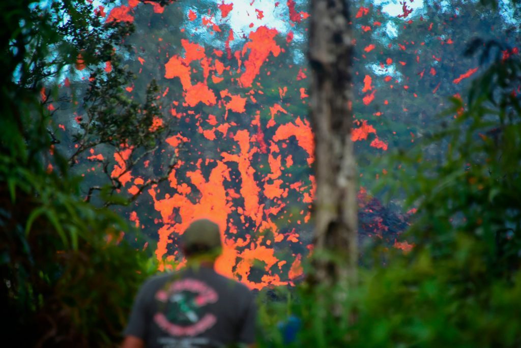 Hawaii volcano eruption.