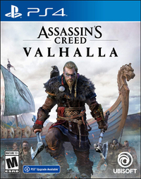 Assassin's Creed Valhalla on PS4 (with a free PS5 upgrade):$59.99