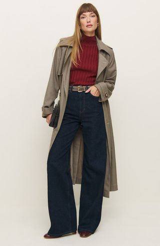 Cary Slouchy Low Rise Wide Leg Jeans