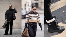 Images of cold weather styling