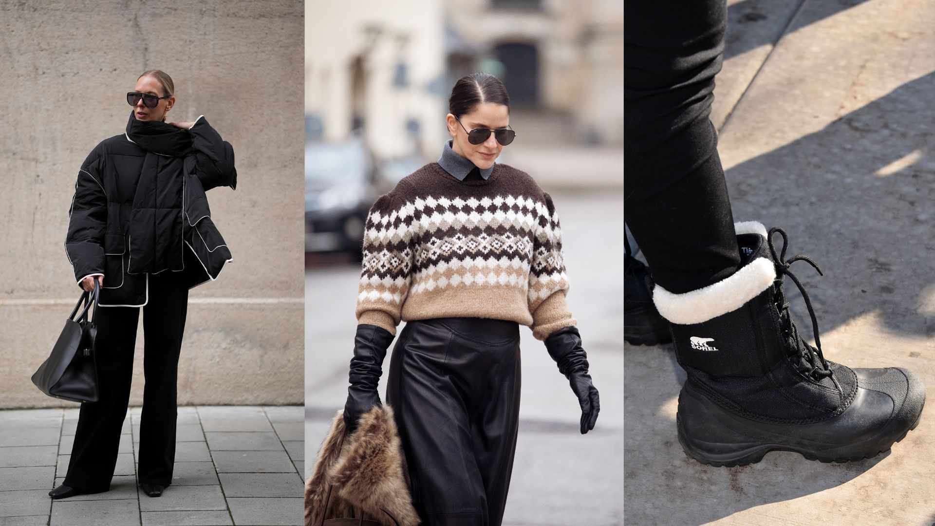 Images of cold weather styling 