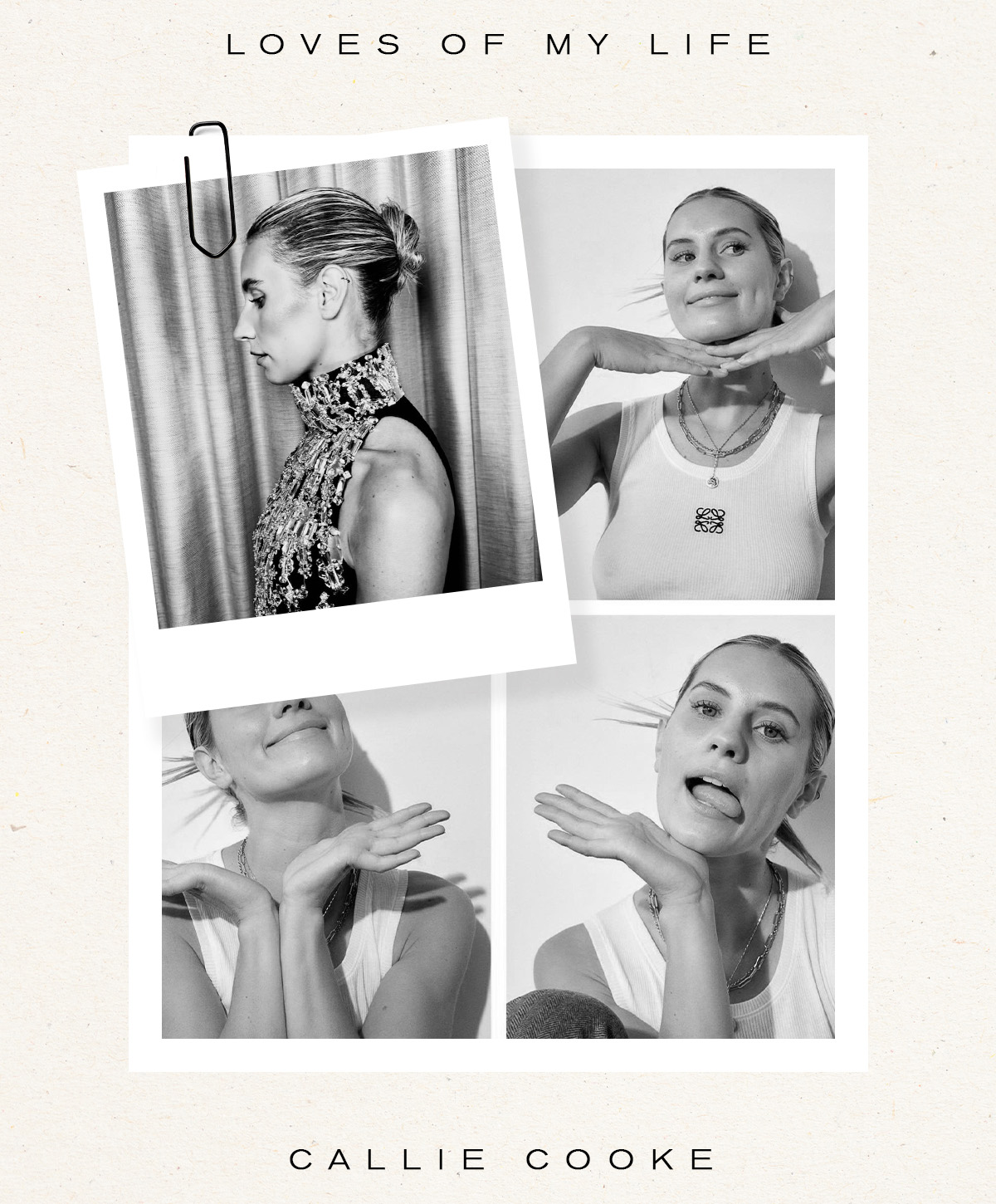 Images of Callie Cooke.