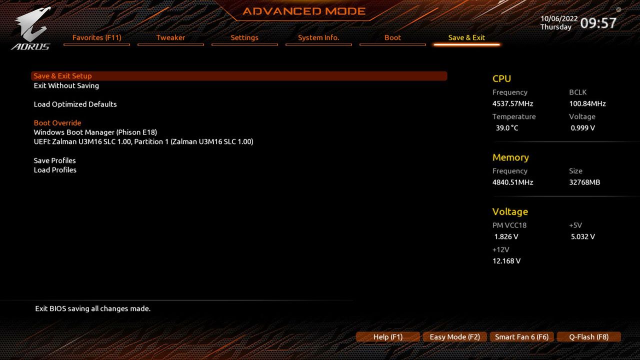 Gigabyte X670E Aorus Master