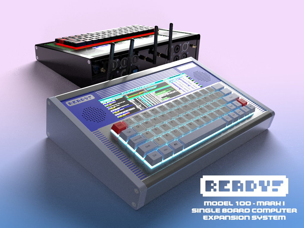 READY! Model 100 Renders